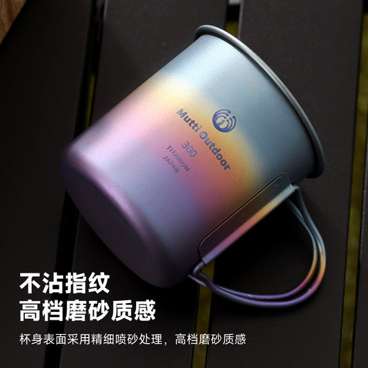 Folding-Handle Camp Mug - Lidded and Open Everyday Carry Options
