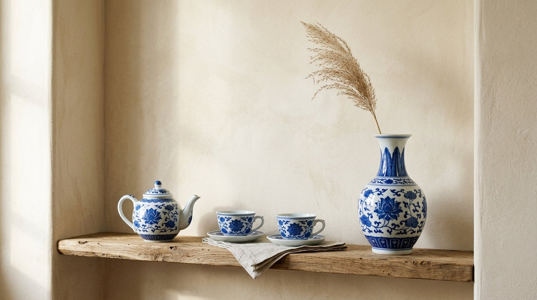Hands pouring tea from a white Jingdezhen porcelain gaiwan into small cups