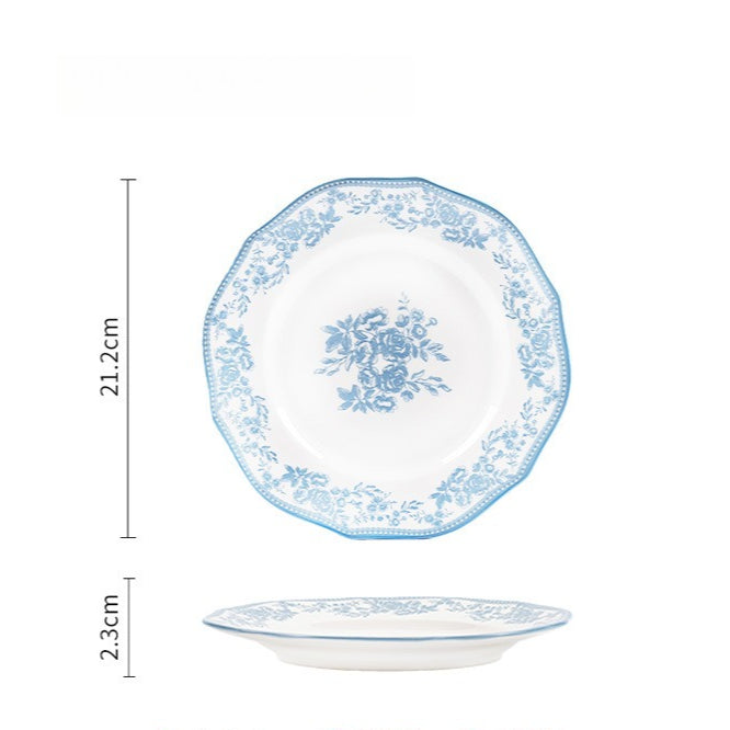 Blue Danube dinnerware set – detail