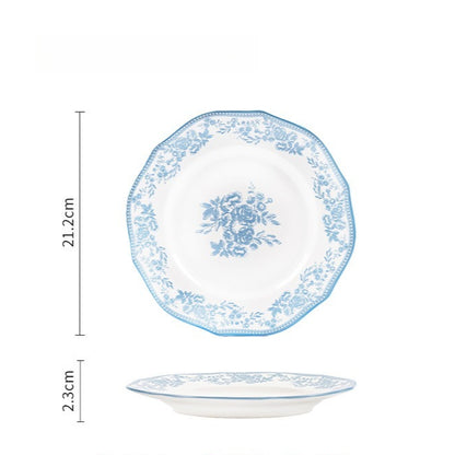 Blue Danube dinnerware set – detail