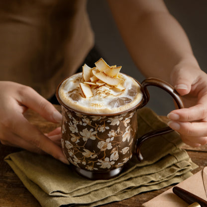 DAIMU kiln-change handmade mug – detail