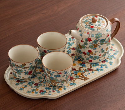 Straight-Body Pot + 3 Cups + Ru Tray
