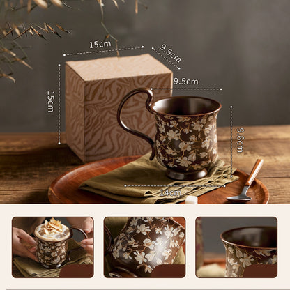 DAIMU Kiln-Change Handmade Mug – Rock Brown