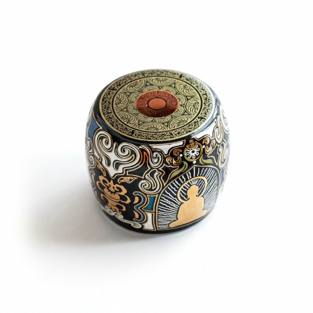 Decorative Ceramic Tea Lid Rest