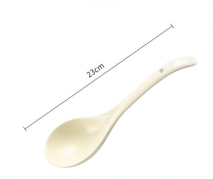 Jingdezhen milky-white dinnerware set – detail