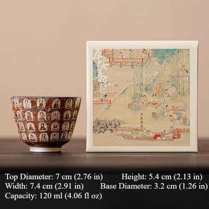 Wanfo Silver-Gilded Master Cup – Wanfo Silver-Gilded Master Cup (Color Box)