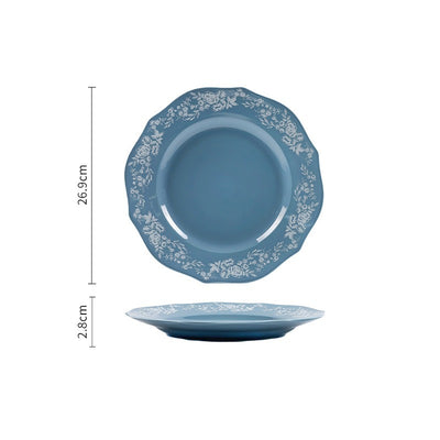 Scalloped Plate – 10 in