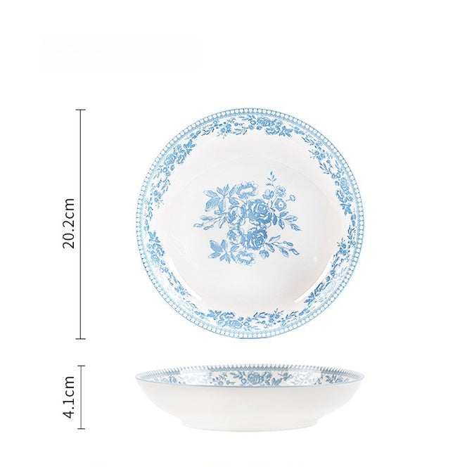 Blue Danube dinnerware set – detail