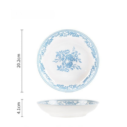 Blue Danube dinnerware set – detail