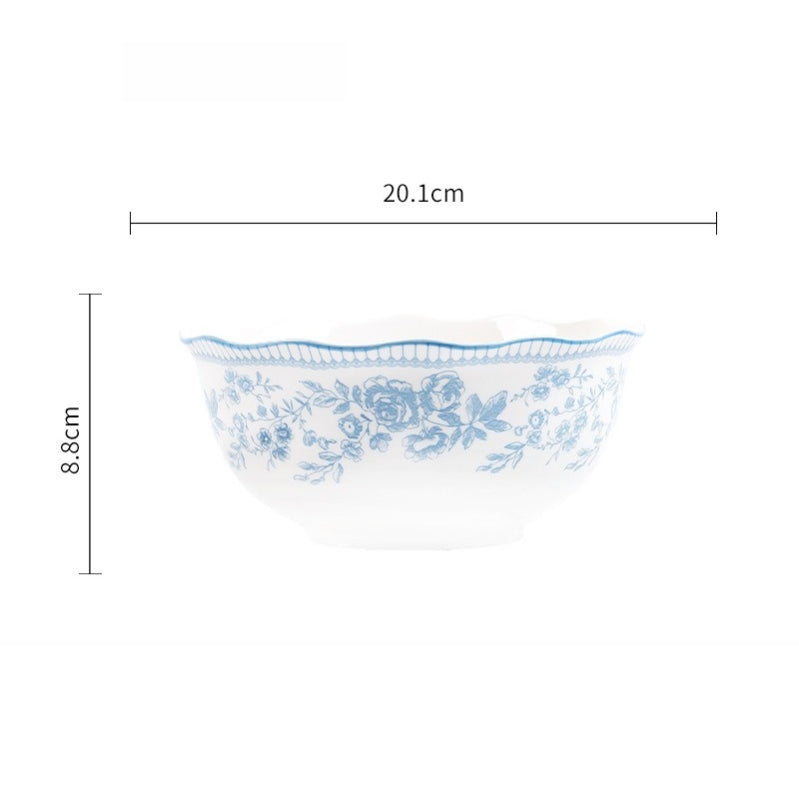 Blue Danube dinnerware set – detail