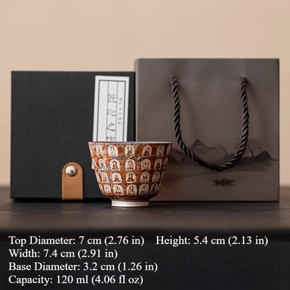 Wanfo Silver-Gilded Master Cup – Wanfo Silver-Gilded Master Cup (Plain Gift Box)