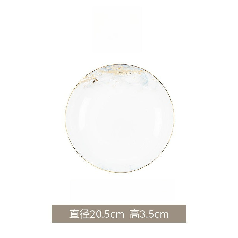 Jingdezhen glazed dinnerware set – detail
