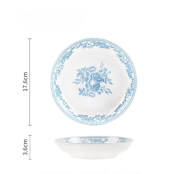 Blue Danube dinnerware set – detail