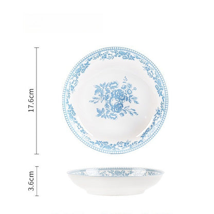 Blue Danube dinnerware set – detail