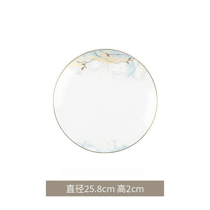 Jingdezhen glazed dinnerware set – detail