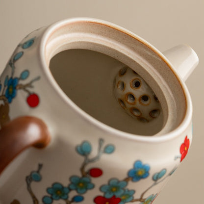 Ru-Style Golden Plum tea set – detail