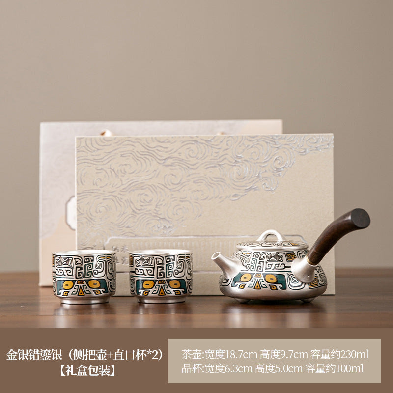 Ornamental Porcelain Tea Set