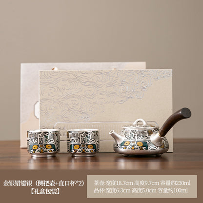 Ornamental Porcelain Tea Set