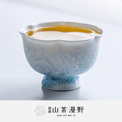 Glazed Porcelain Tea Cup Collection
