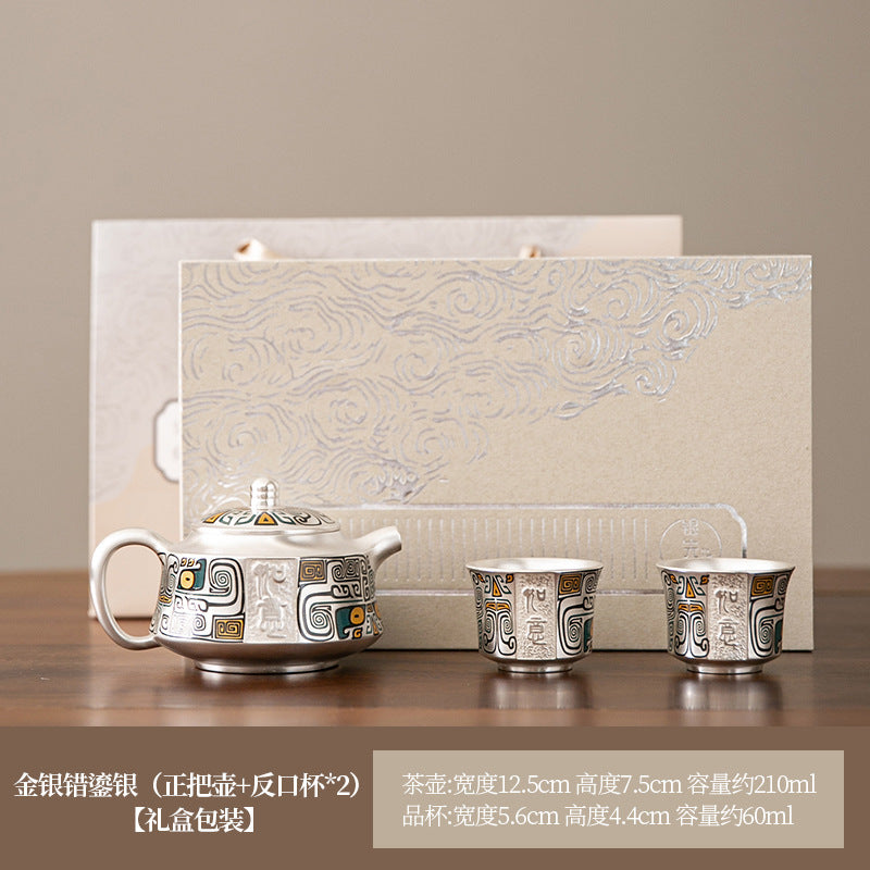 Ornamental Porcelain Tea Set