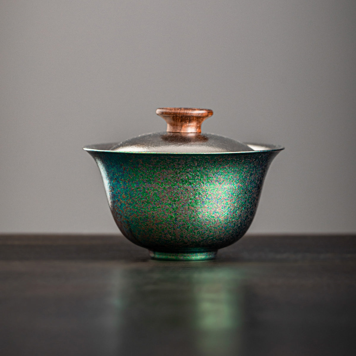 Colorful Porcelain Gaiwan Tea Set