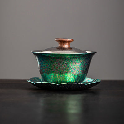 Yunran Three-Piece Gaiwan - Green
