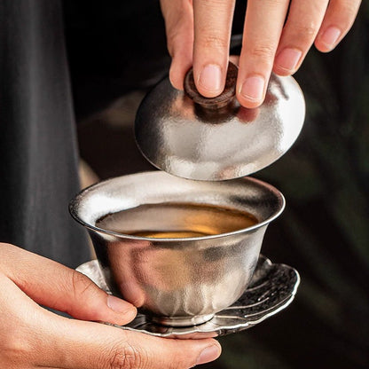 Colorful Gaiwan - Two-Piece and Three-Piece Tea Bowl Set Options - product image