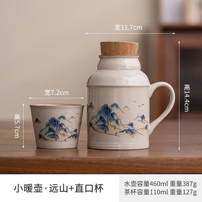 Decorative Porcelain Tea Vessel Collection