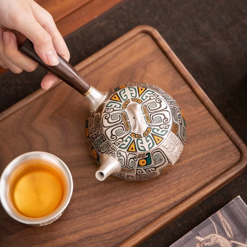 Ornamental Porcelain Tea Set