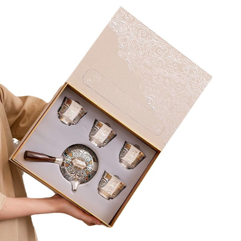 Ornamental Porcelain Tea Set