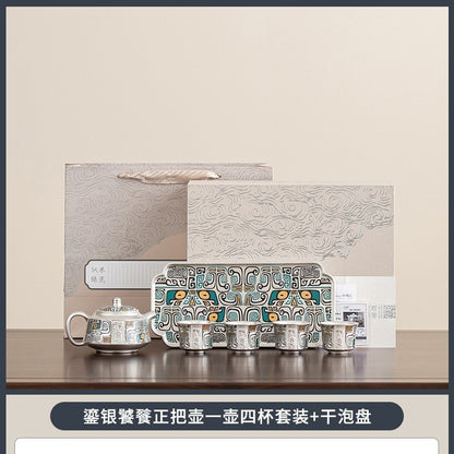 Ornamental Porcelain Tea Service