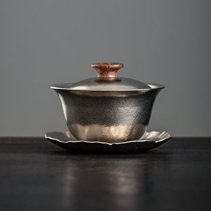 Colorful Porcelain Gaiwan Tea Set