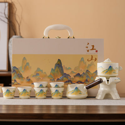 Six-Cup Automatic Set (Slim Carrying Case)