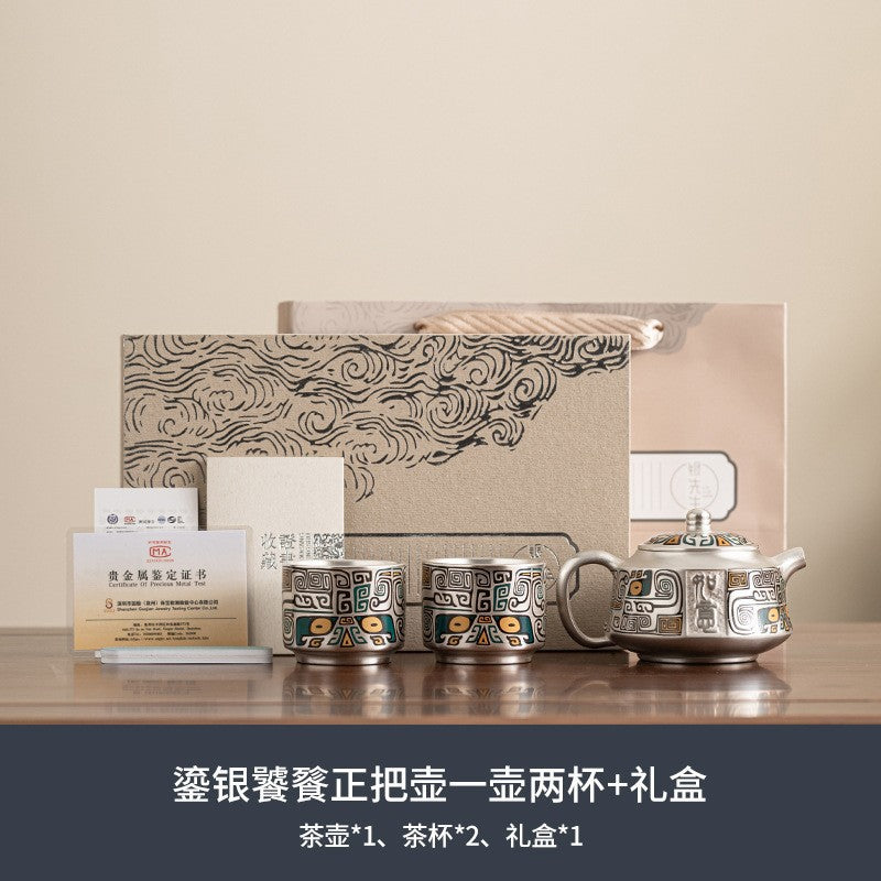 Ornamental Porcelain Tea Service