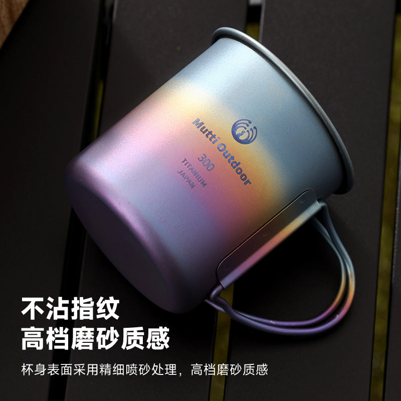 Folding-Handle Camp Mug - Lidded and Open Everyday Carry Options