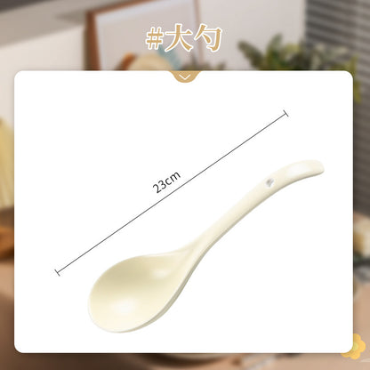 Jingdezhen milky-white dinnerware – Large Spoon