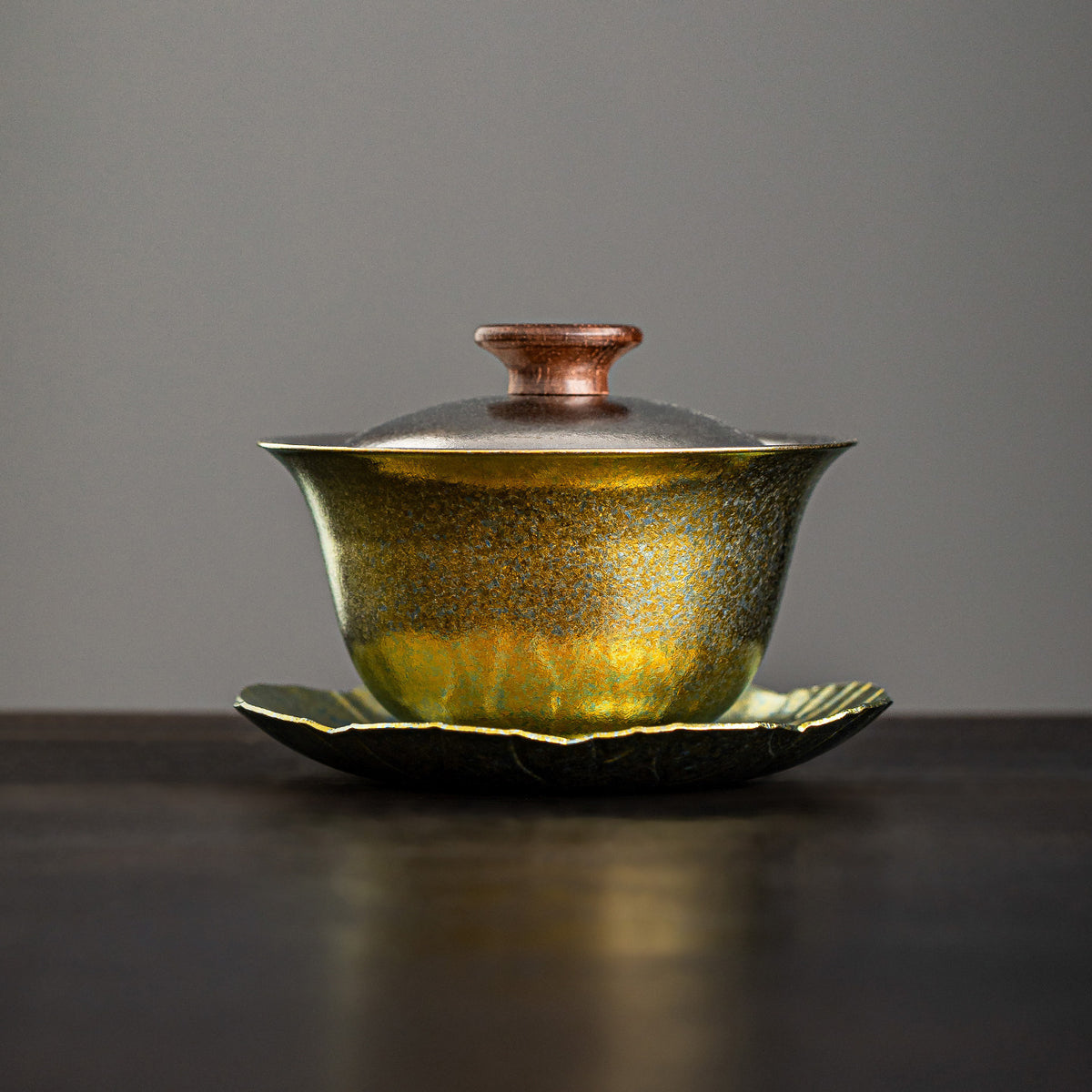 Colorful Porcelain Gaiwan Tea Set