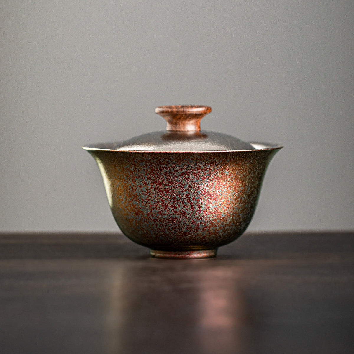 Colorful Porcelain Gaiwan Tea Set