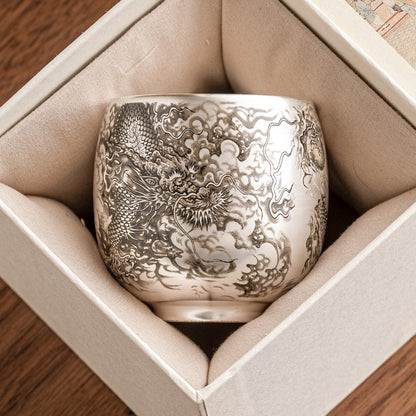 Dragon Motif Tea Cup - 100 ml Decorative Gift Set - product image