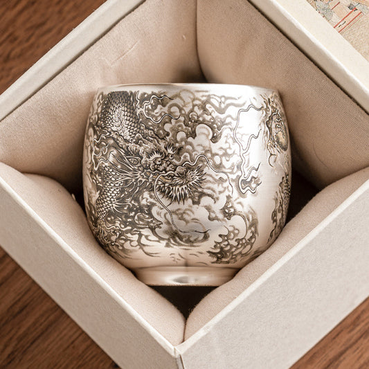 Dragon Motif Tea Cup - 100 ml Decorative Gift Set - product image