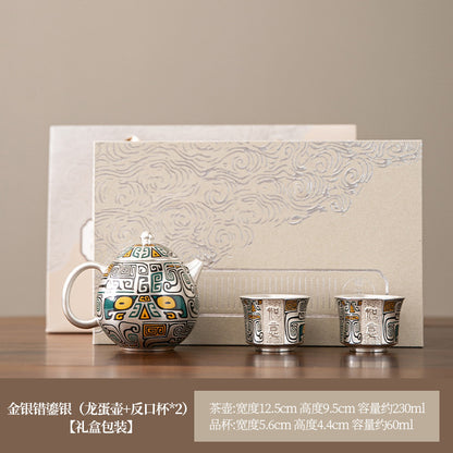 Ornamental Porcelain Tea Set