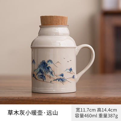 Ash-Tone [Distant Mountains] Small Warming Pot
