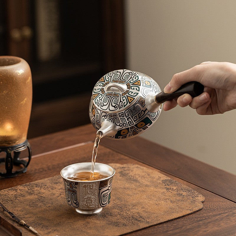 Ornamental Porcelain Tea Service
