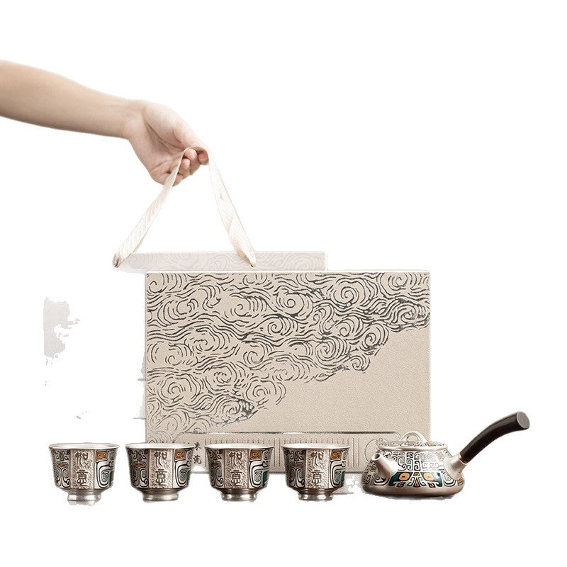 Ornamental Porcelain Tea Service