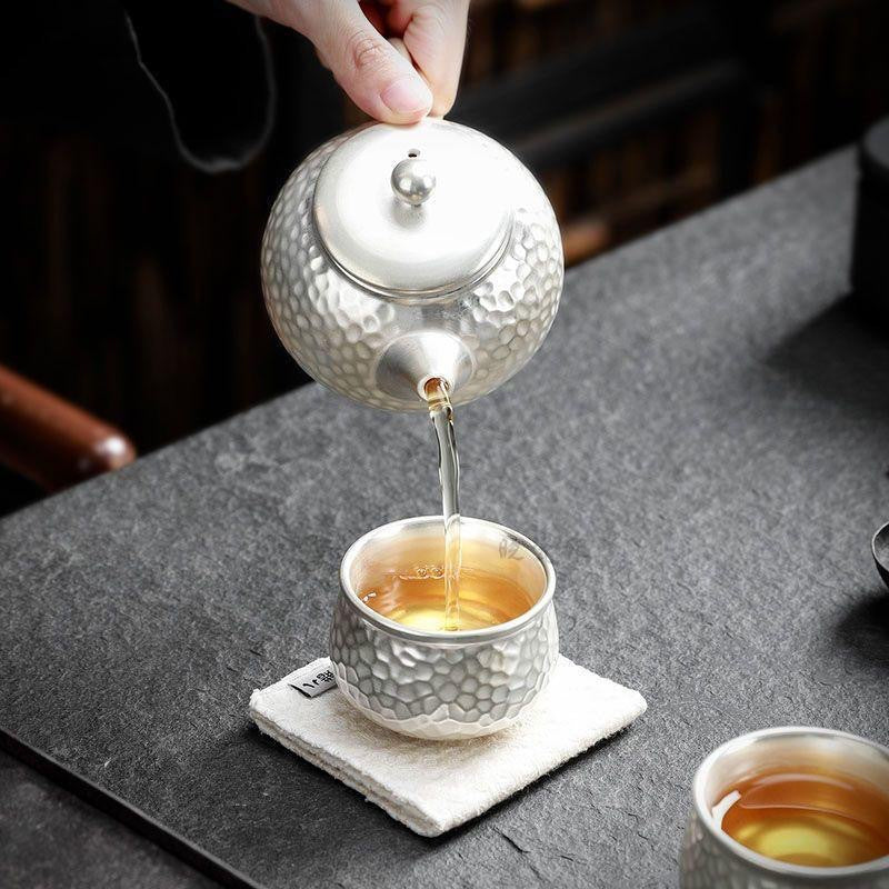 Ornamental Teapot and Cup Set - Individual and Multi-Piece Tea Service