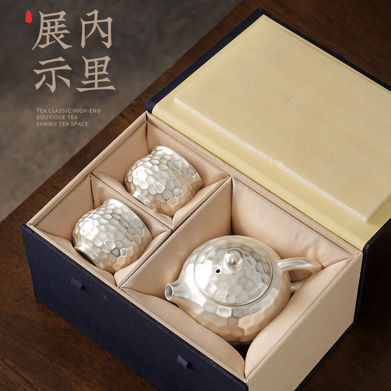 Ornamental Teapot and Cup Set - Individual and Multi-Piece Tea Service