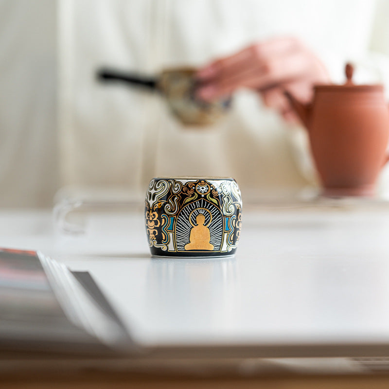 Decorative Ceramic Tea Lid Rest
