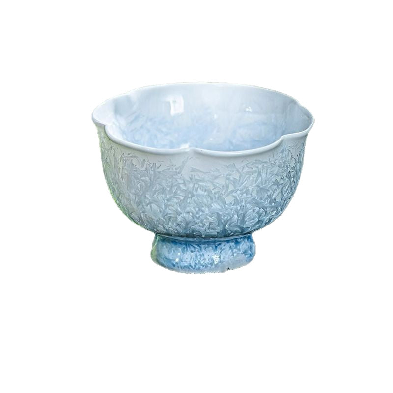 Glazed Porcelain Tea Cup Collection