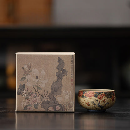 Blue-and-White Cat Master Cup – Zen Cup (Gift Box)
