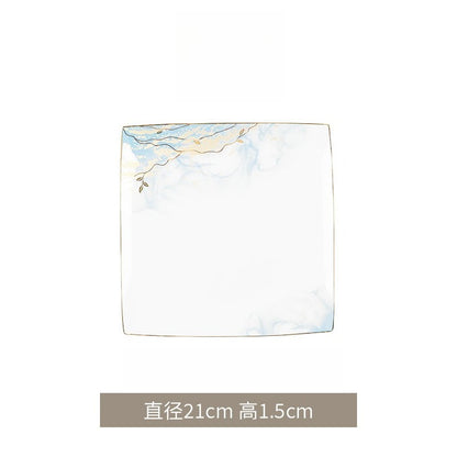 Jingdezhen glazed dinnerware set – detail